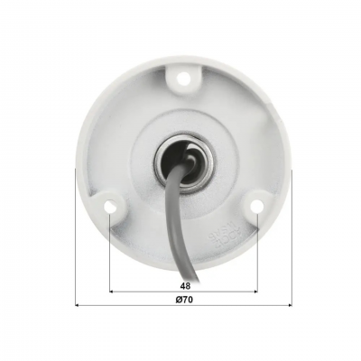 HD-TVI видеокамера 5 Мп Hikvision DS-2CE16H0T-ITFS (3.6mm) со встроенным микрофоном для системы видеонаблюдения